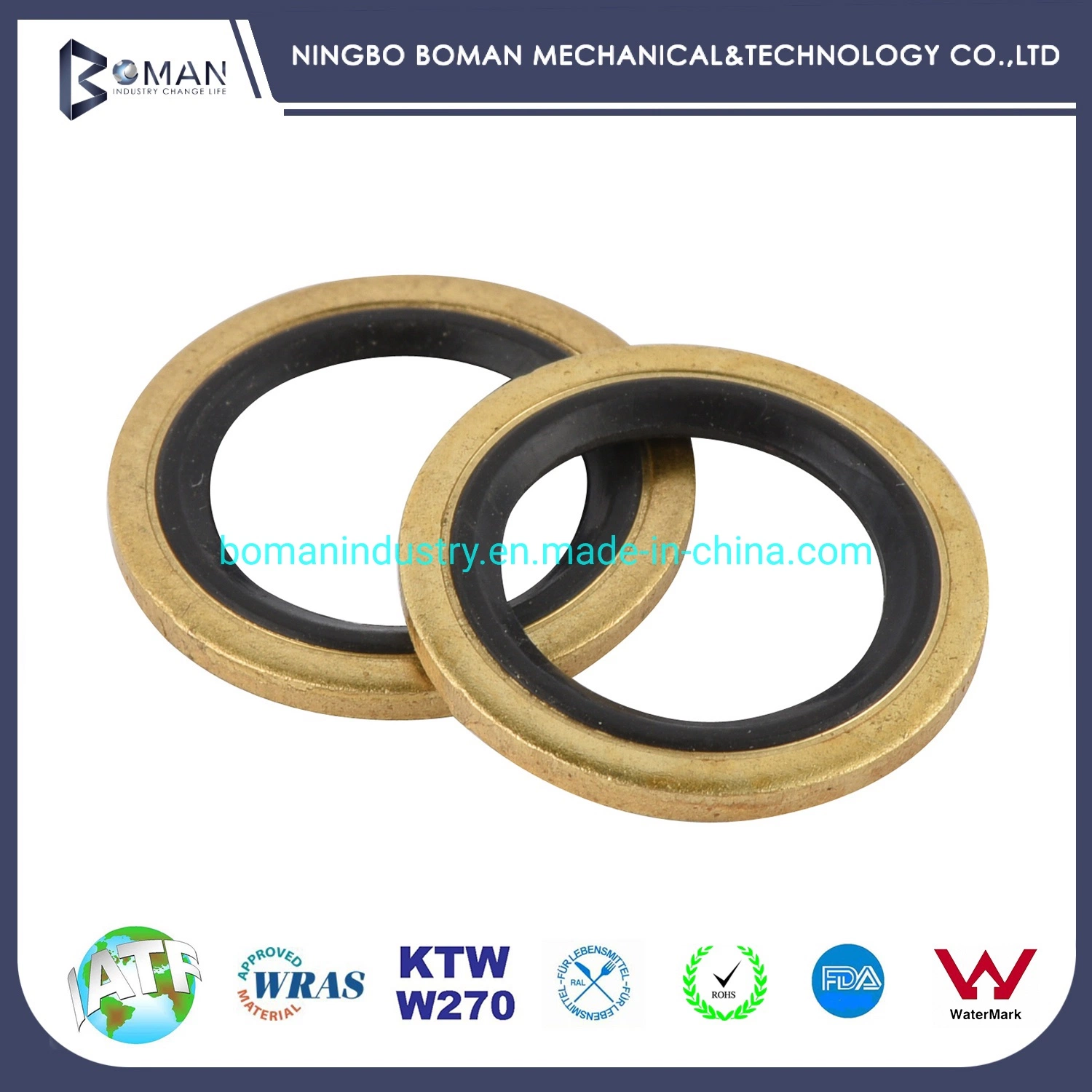 NBR FPM Rubber Auto Parts Rubber Washer Motorcycle Gasket