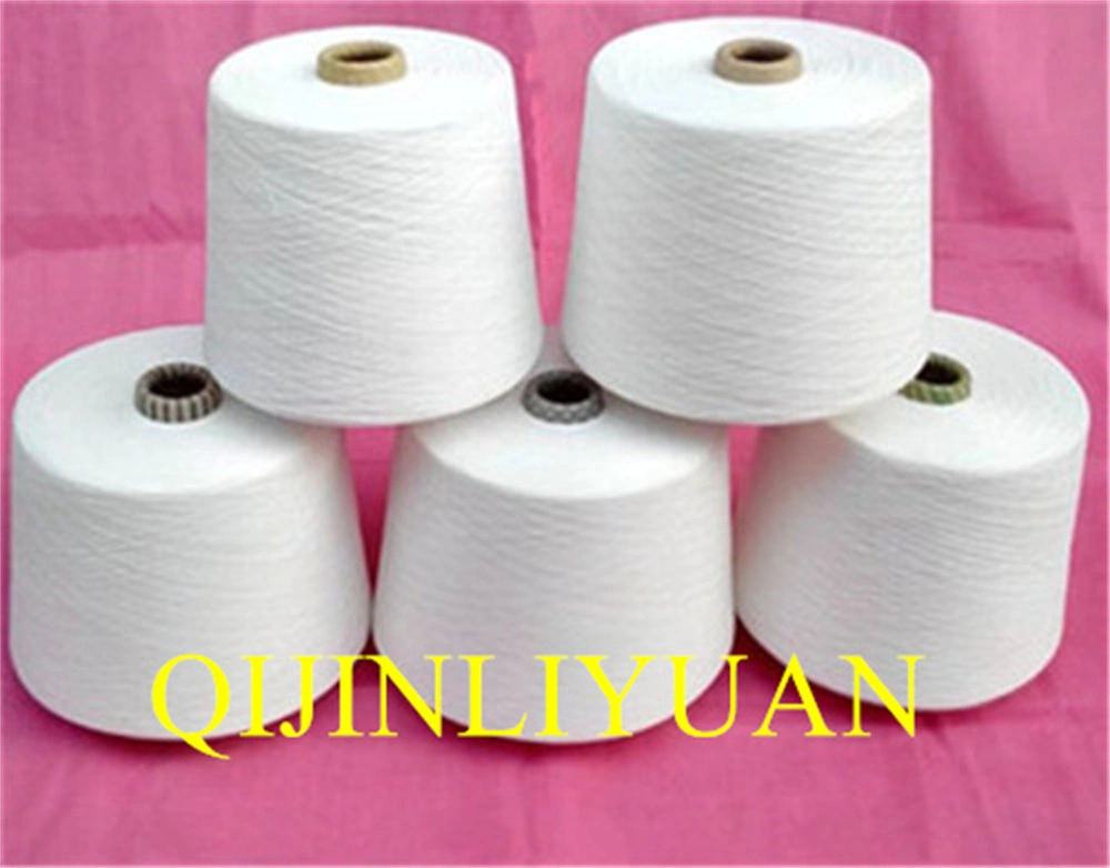 Textile Yarn Dope Dyed Polyester Cotton Tc Yarns