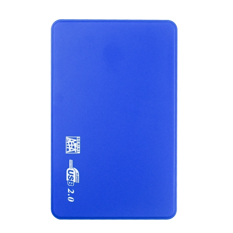 2.5inch Plastic Caddy USB 2.0 SATA HDD Case