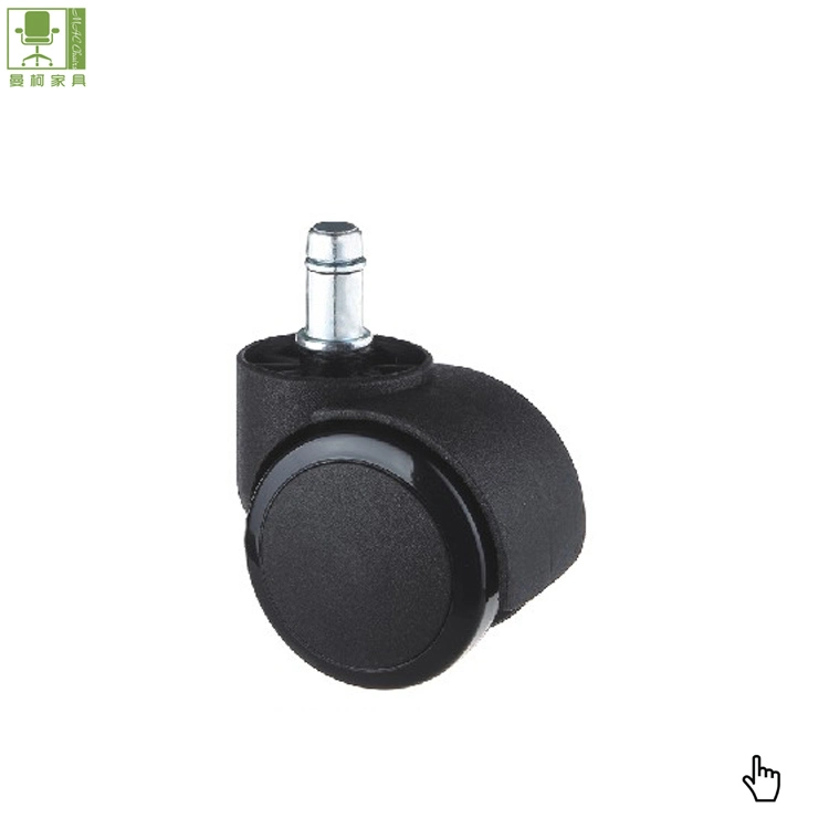 High quality/High cost performance  Silent Rubber Wheel Office Chair Nylon Caster