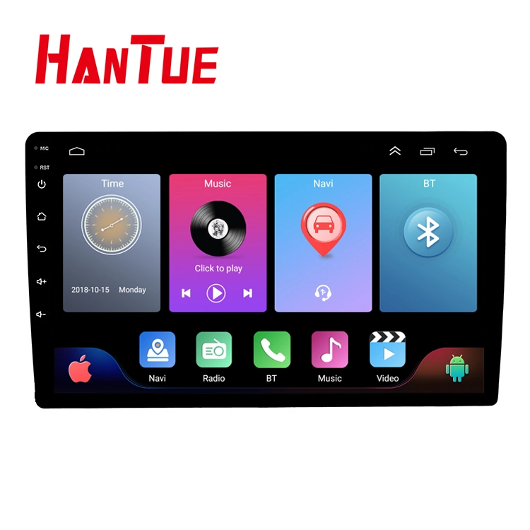 Android Car Stereo Double DIN 9/10.1 Inch Car Radio Apple Android Ui Car Multimedi Dual USB Mirror Link IPS LCD MP5 Radio with Bluetooth WiFi FM Car Radio