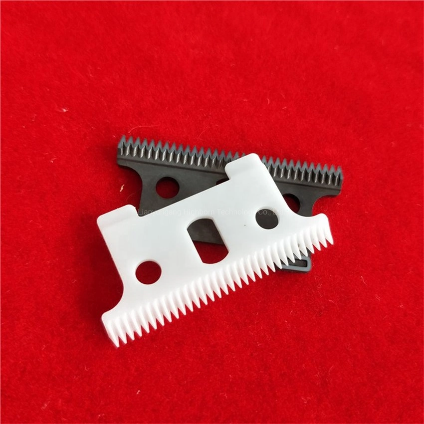 High Hardness and High Density 18 Teeth Zirconia Ceramic Pet Hair Trimmer Blade with Good Quality