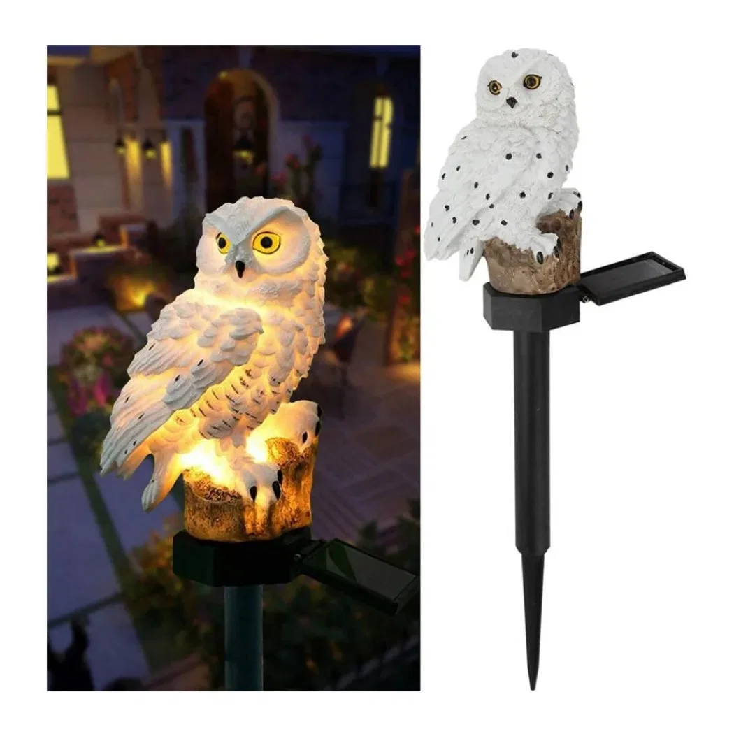 China Professional Manufacture Garten, Landschaft Licht Dekor Harz Tier Lampe Solar Light Lampe Garten Straßenbeleuchtung