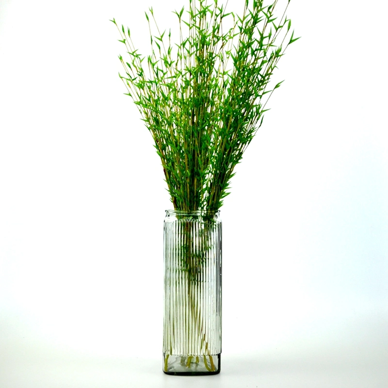 Dreieck Glasvase/ Glasblumenvase/ Glaskunstvase