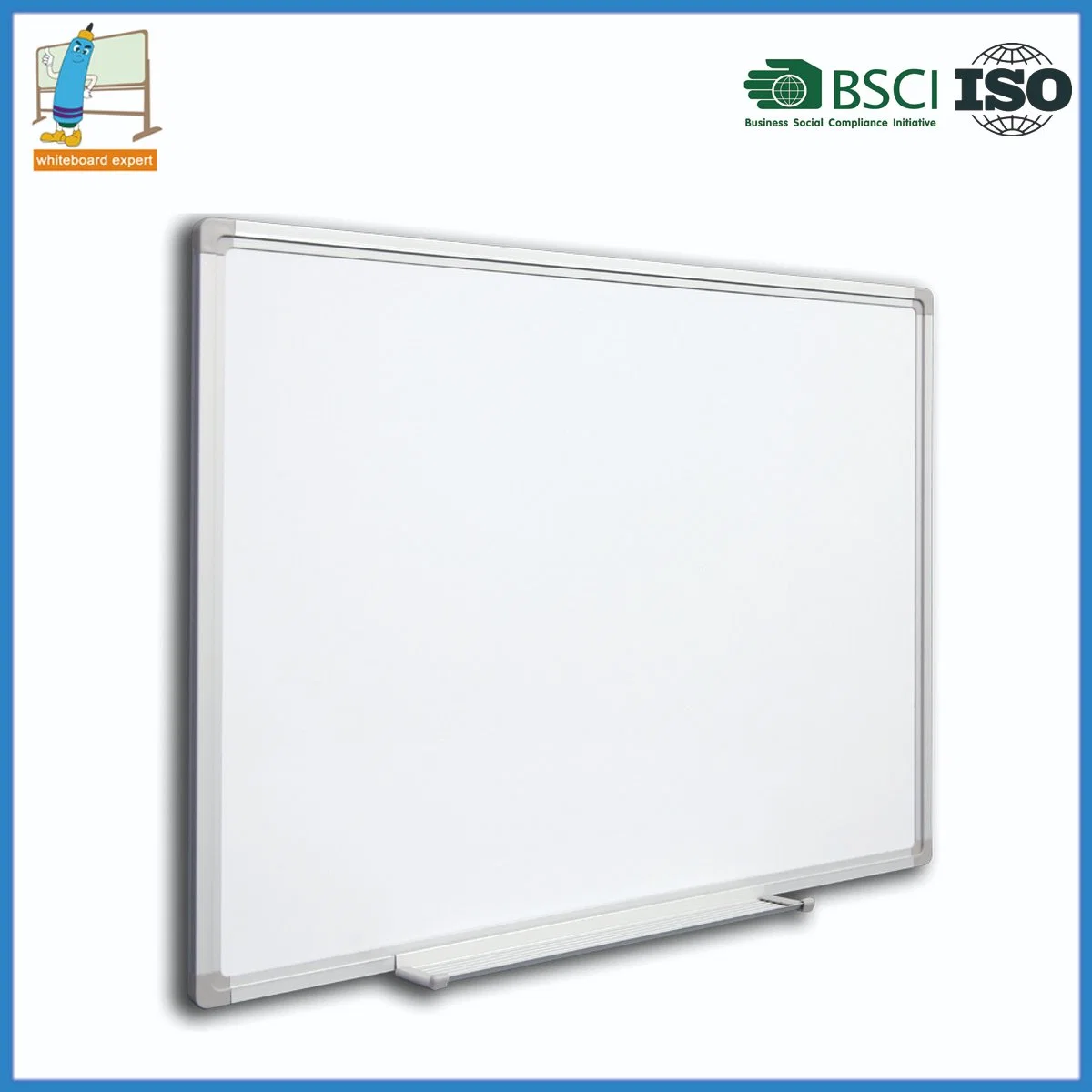 Porcelain Steel Material Dry Erase Marker Board for School Classroom Use