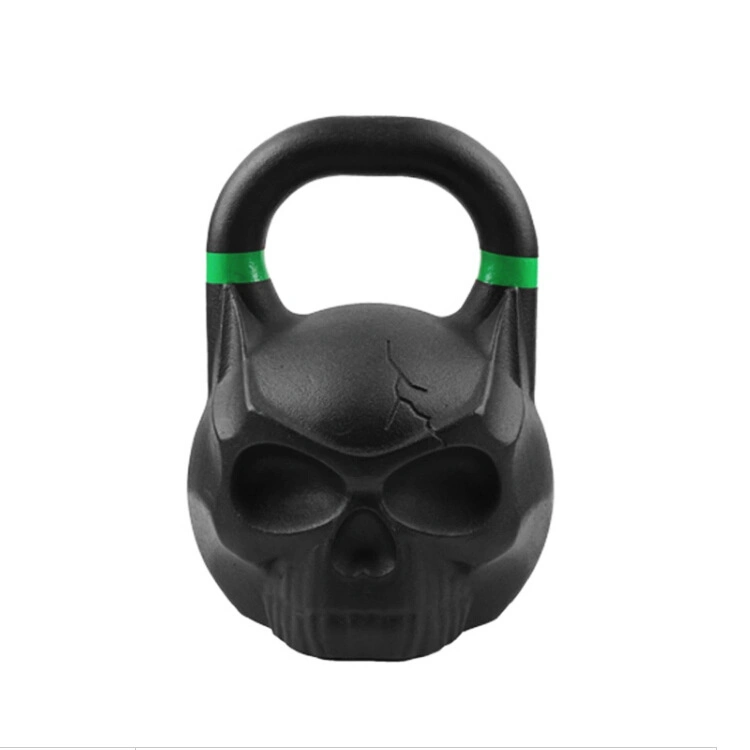 Azj Kettlebell especiales personalizados en diferentes formas de hierro fundido Kettlebell