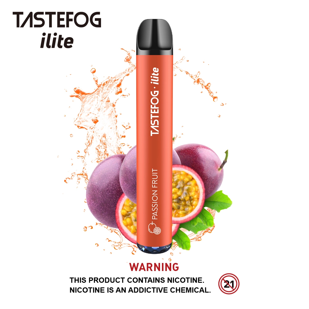 100 % Tastefog authentique d'origine faire 600bouffées Vape stylo jetable en stock