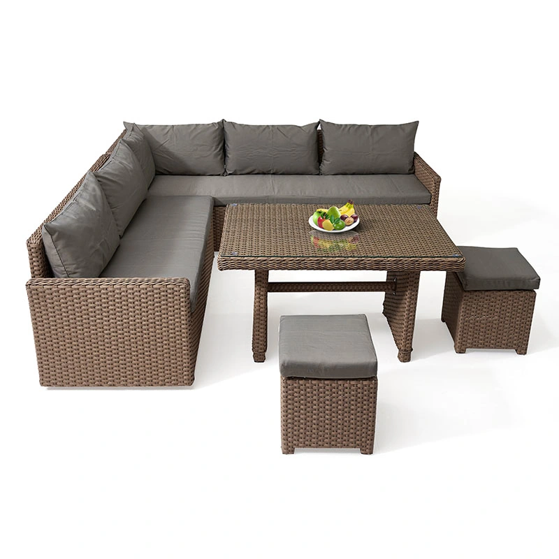 Classic Hot Sale Garden Wicker PE Ratten Outdoor Furniture Sofa Set