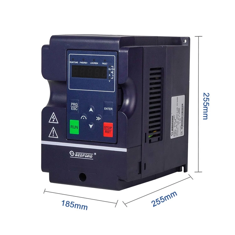 Bedford Converter/50~60Hz/185kw/340A/in: AC 3pH 380V/Ot: 3pH 380V/General Purpose Vector Frequency Inverter