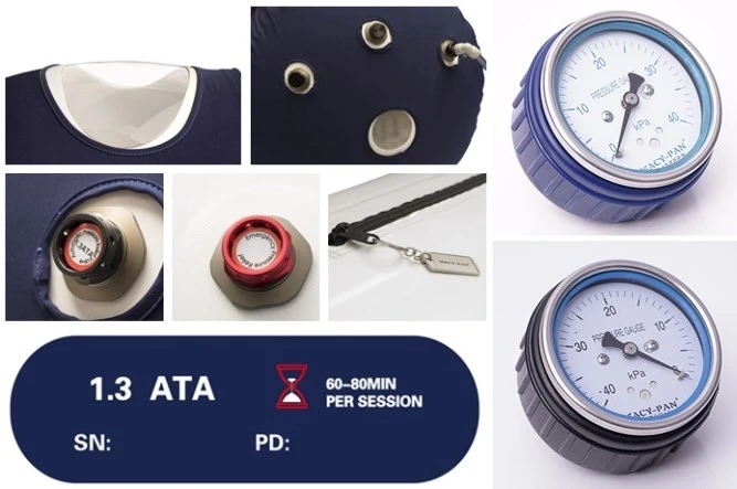 1.3ATA 4psi Portable Hyperbaric O2 Oxygen Capsule for Beauty SPA