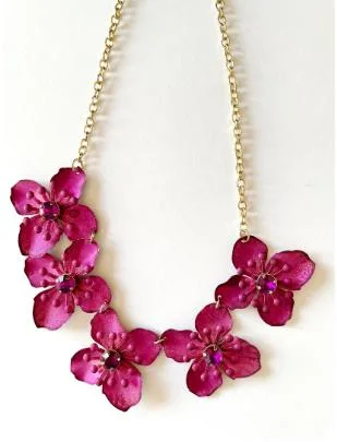 Fashion Imitation Crystal Jewellery Earring and Necklace (17+3cm)