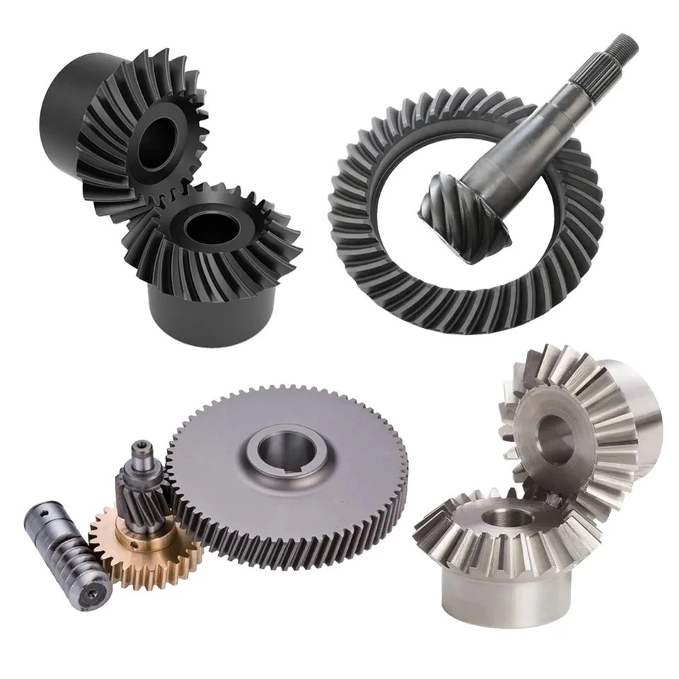 Pinion Rack Round Worm Screw Helical Straight Ring Spiral Forged Bevel Spur Gear