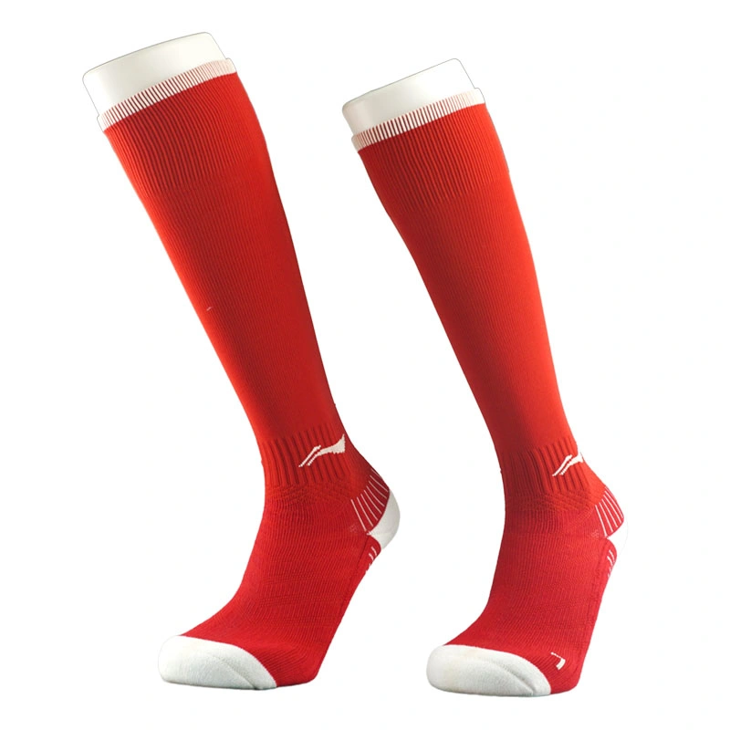 181147sk Knee High Compression Football Socks Cushion Soccer Socks