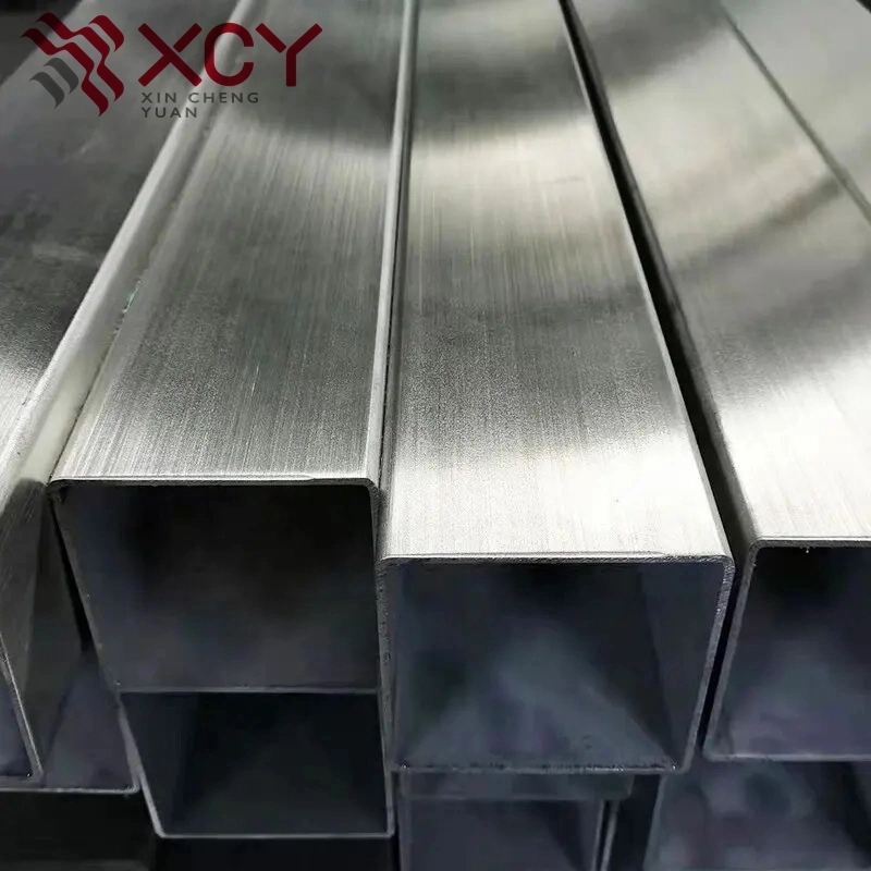 304 316 Square Welded Cut Bended Punched Alloy ASTM ERW 201 200series Stainless Steel Tube Pipe for Price