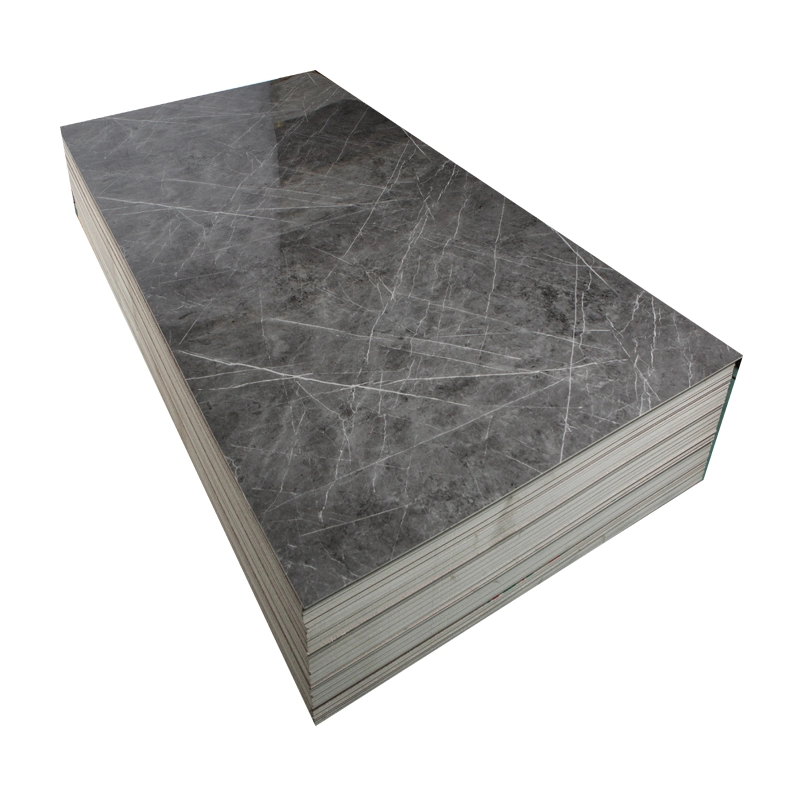 High Wear Resistant Decorative PVC UV Board Marble Color