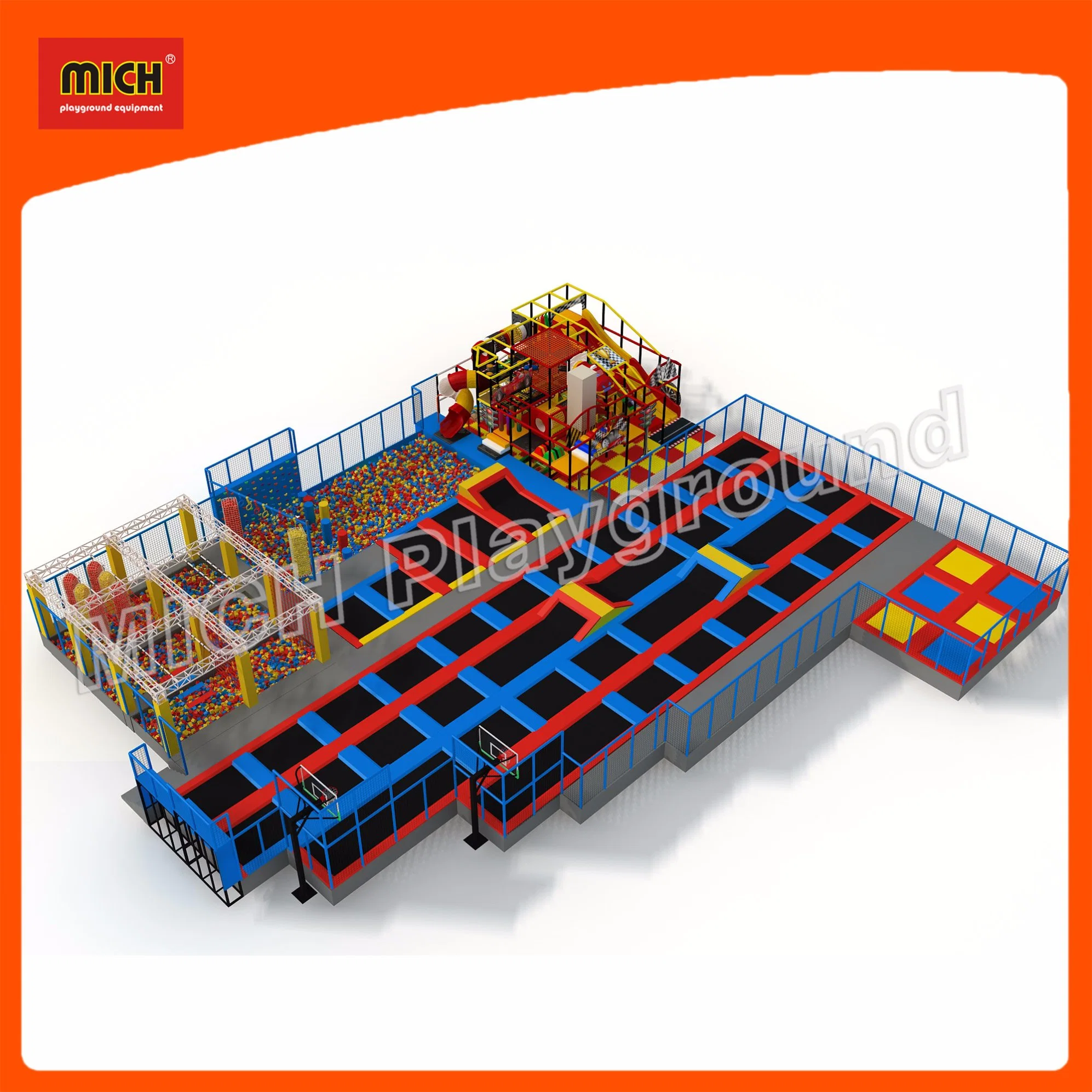 2019 mich Mini Trampolin für Kinder Amusement Center