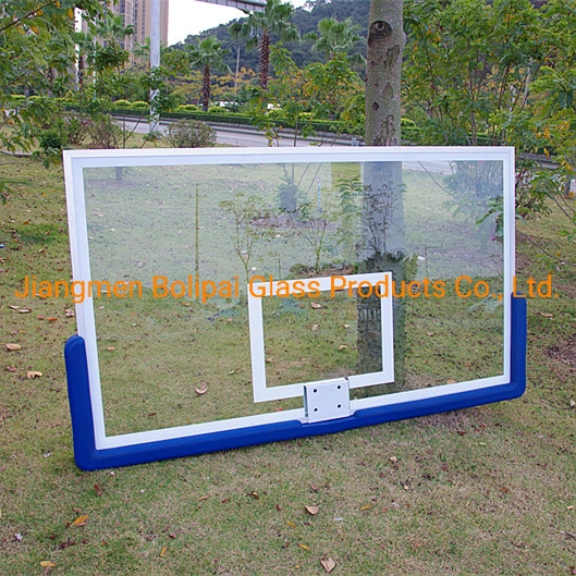 Blp Good Quality Hot Sale Custom Basketball Tempered Glass Backboard