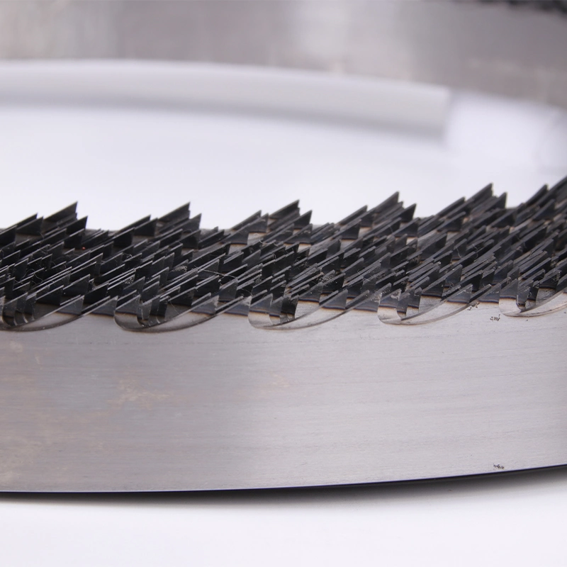 Hoja de sierra de afilado de sierras de acero de alta velocidad de corte de metales de la máquina de Diente fino Bimetal pequeña hoja de sierra de banda