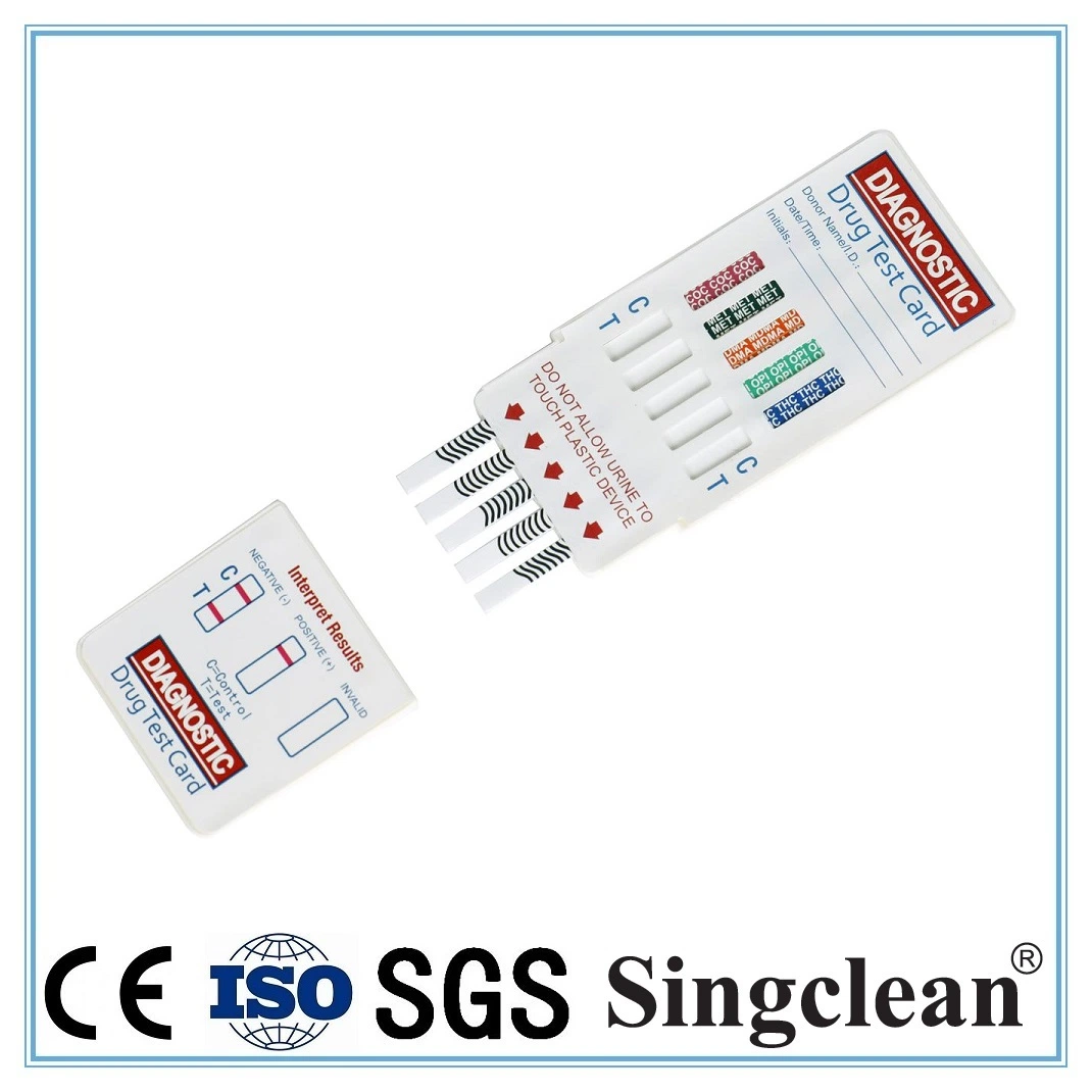 OEM Cassette/Panel/Cup Cartons Disposable Medical Supplies Drug of Abuse Test