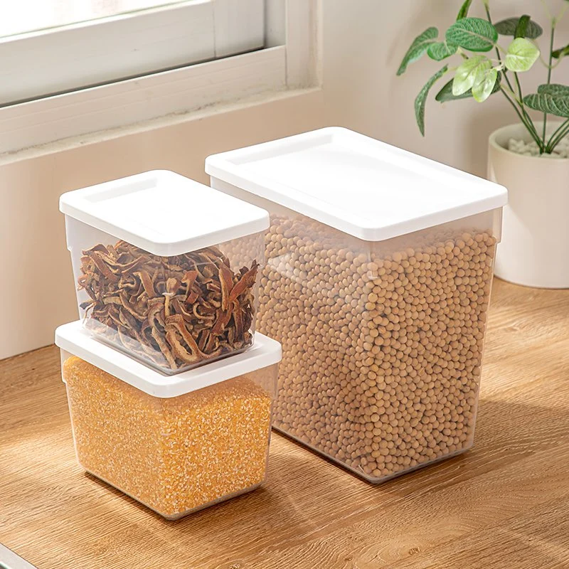 Food Storage Box Waterproof and Dustproof Storage Container Kitchen Storage Tanks High-Capacity Storage Container