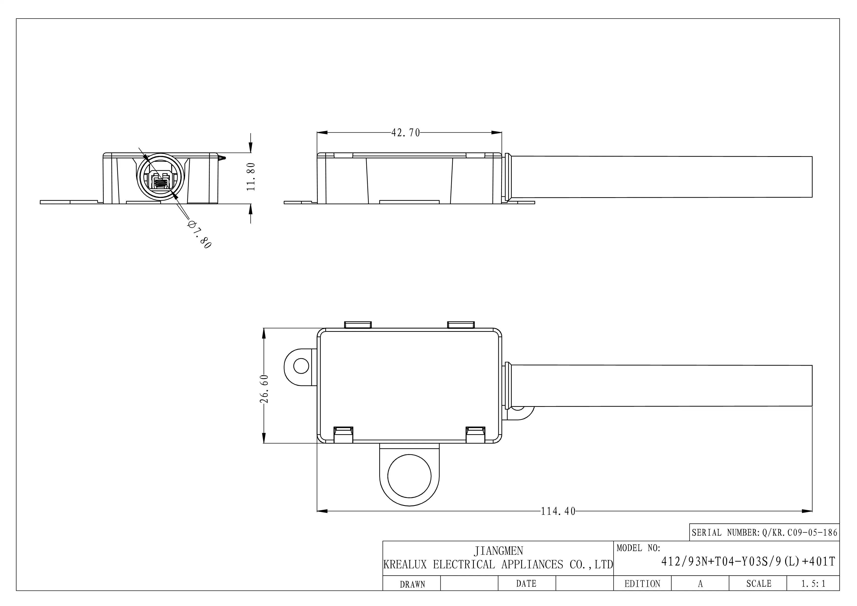 IP20 Junction Box with Terminal Strip