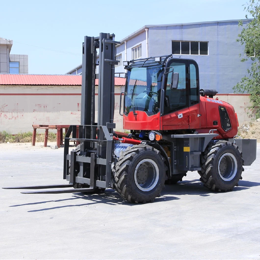 Élévateur à fourche 3 tonnes 4 tonnes 5 tonnes 6 tonnes 10 tonnes hauteur de levage 3 M. chariot élévateur diesel 4m 5m 6m