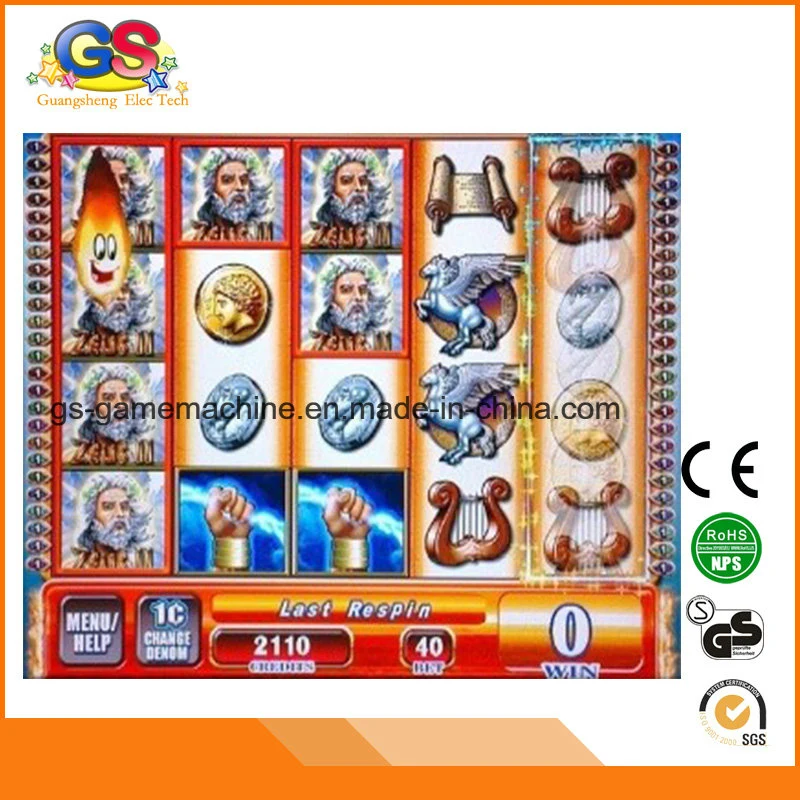 Gambling Zeus Casino Video Popular Slot Machine Games Board