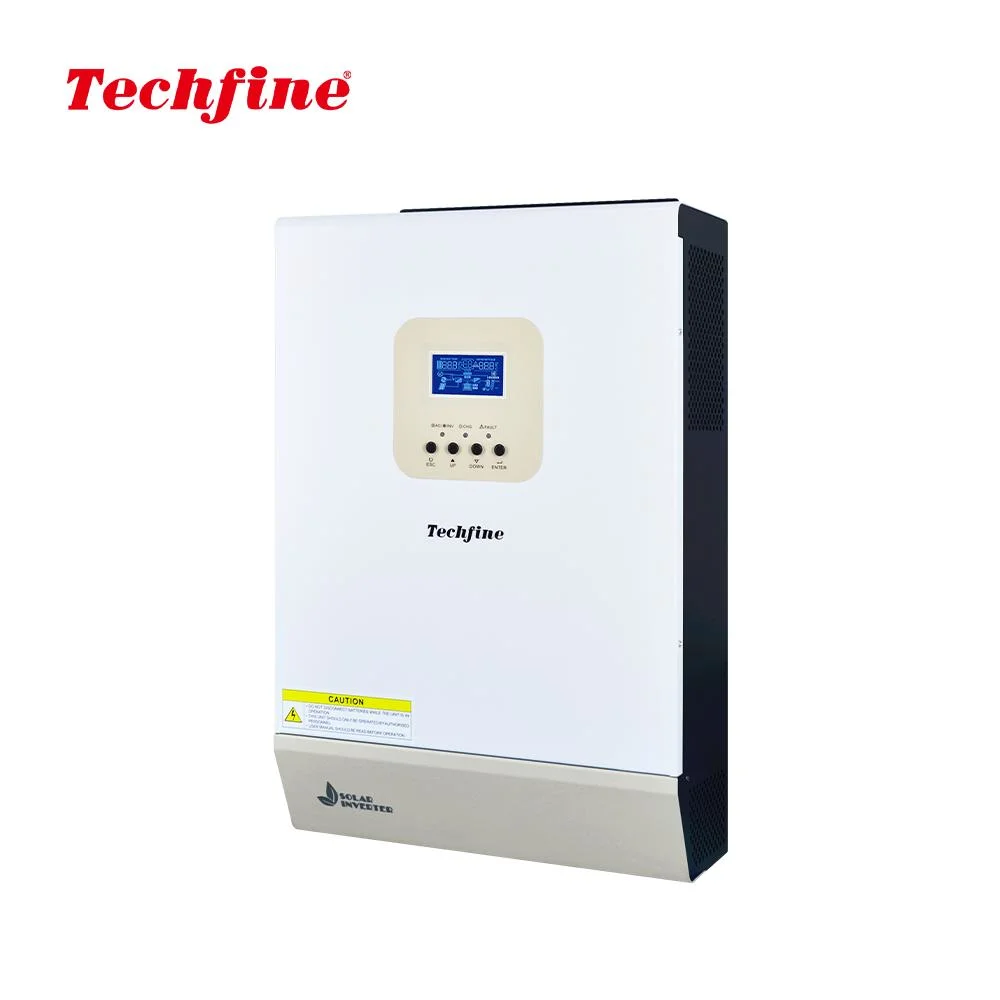 Techfine alta frecuencia de 220V 5kw de energía solar fuera de la Red del Sistema Solar Inverter