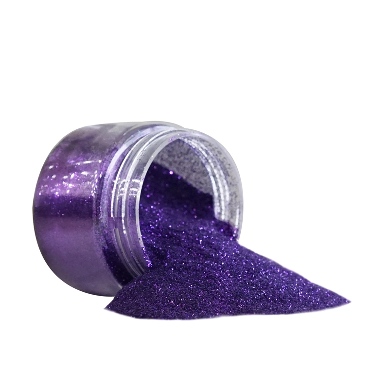 Polyester mat Glitter Lavande mélanger la poudre de paillettes glitter violet