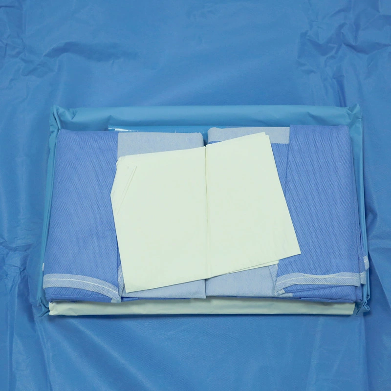 Chinese Manufacturer Suning Hospital Surgical Sterile Disposable Surgical Operation Drape Packs