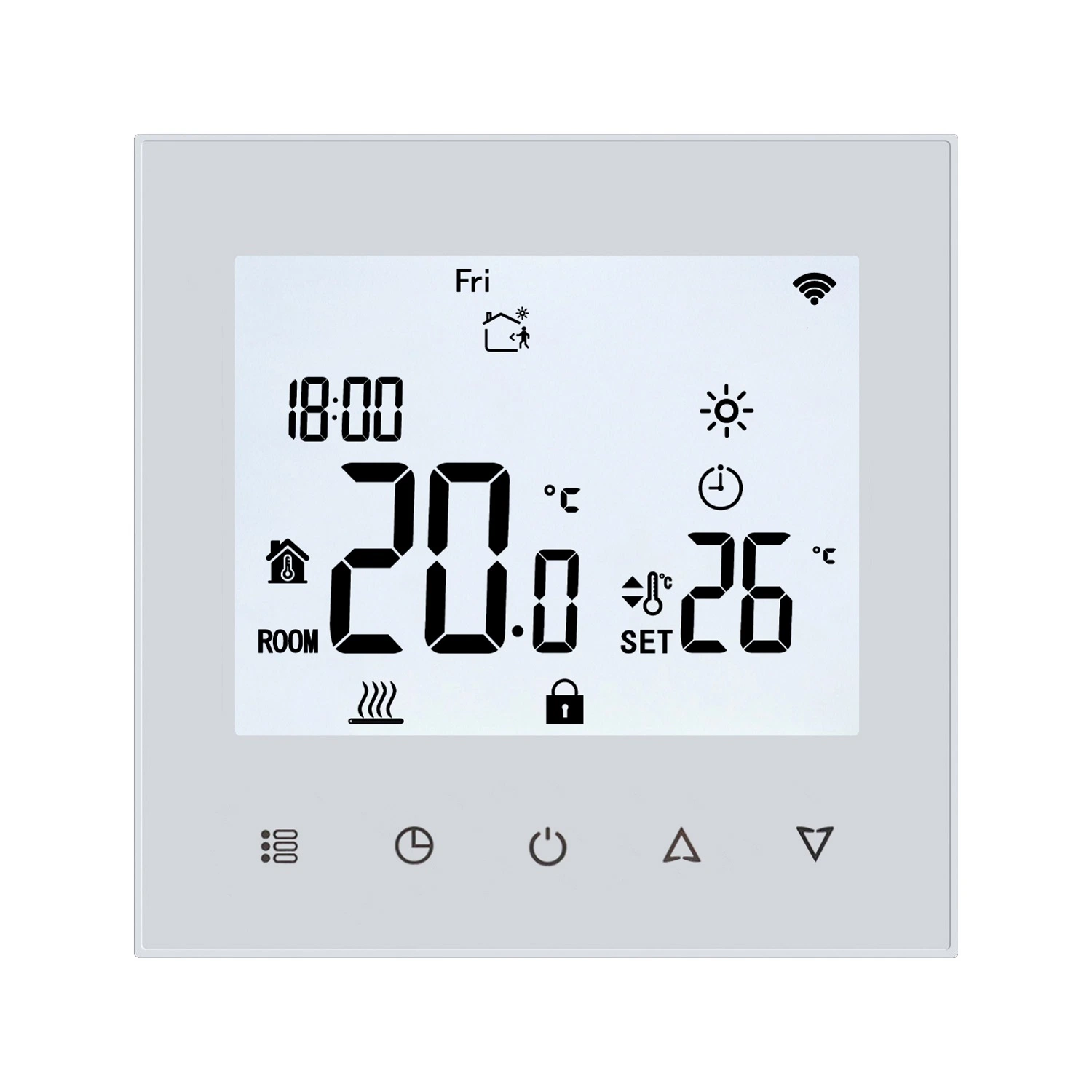 Smart Digital Tuya WiFi Floor Heating Room 16A Thermostat