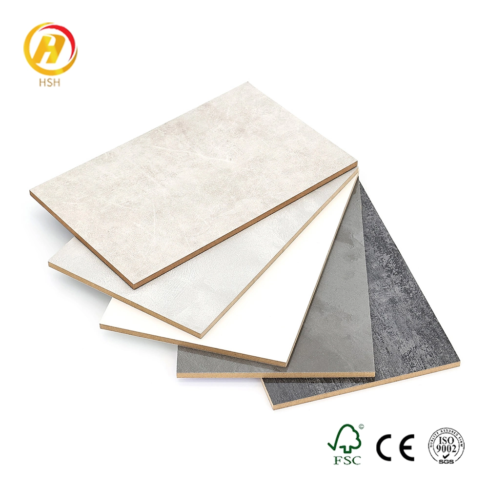 Wholesale 18mm Waterproof White Melamine Laminated Feced MDF Sheet Price Board Building Material