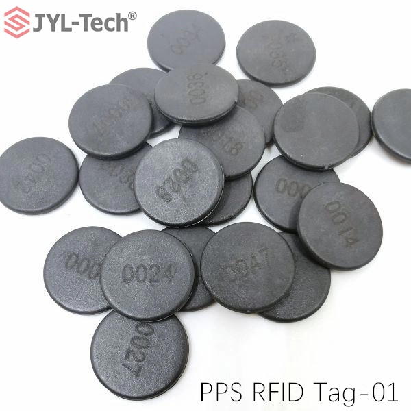 سعر المصنع إدارة الغسيل عالية المقاومة لدرجة الحرارة RFID PPS Label