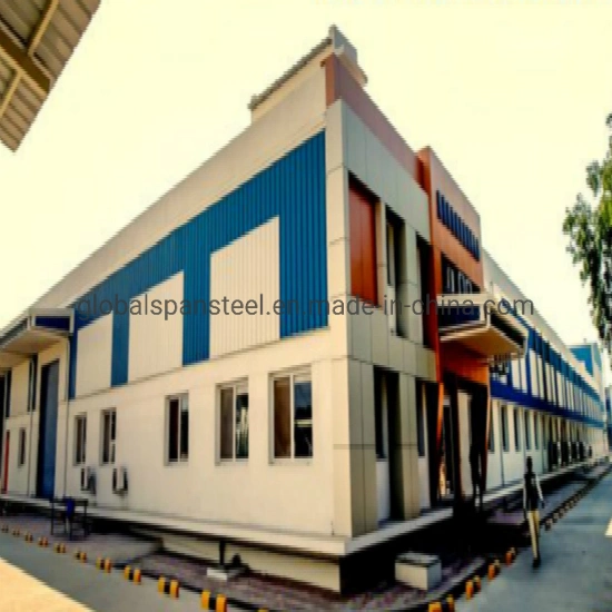 Portable Prefab Prefabricated Pre Engineered Assembled Arch High Rise General Light Metal Steel Structure Frame Workshop Warehouse Apartment House Building