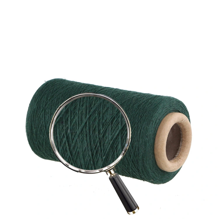 Ne 4/1 Recycled Cotton Blended Yarn for Hammock Hand Knitting Polyester / Cotton Dyed Open End / OE