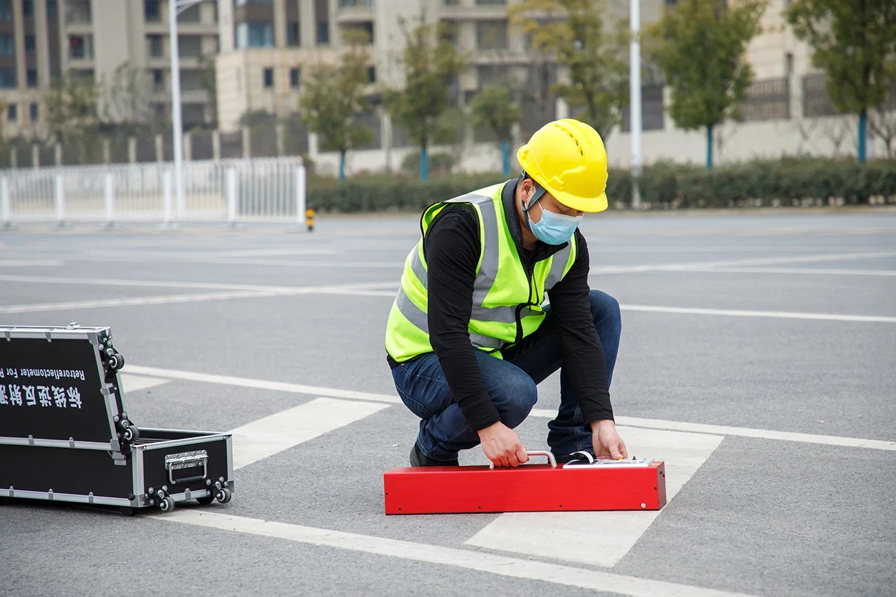 Mobile Road Marking Reflecting Measuring Instrument Line Retroreflectometer Can Be Printed