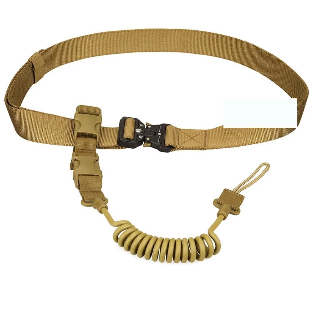 Verstellbarer Nylon-Gürtel Spiralband Tactical Sling Handsling Outdoor Zubehör Wbb20079