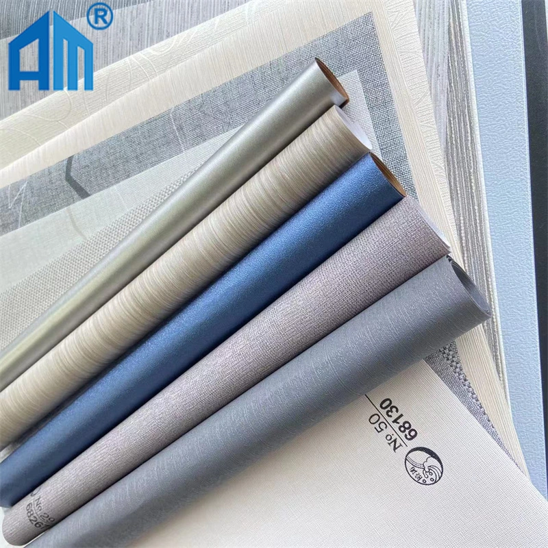 Low Price Small MOQ Wood Grain Film Laminate for PVC Wall Panel PVC Film for Furniture