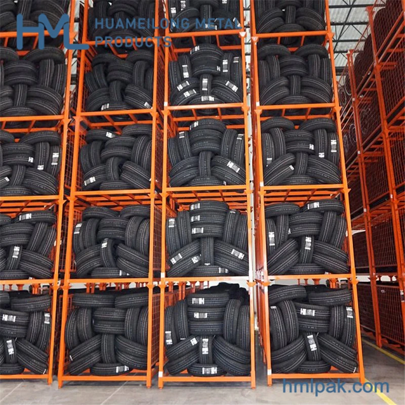 Best Price Heavy Duty Stacking Adjustable Metal Tires Storage Racking