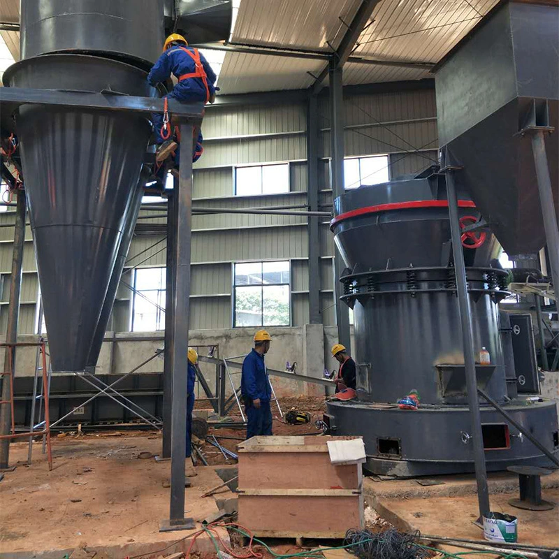 Mtw138 Superfine Grinding Mill Finished Product Size 1.6-0.045mm Aluminum Ore Barite Crushing Raymond Mill