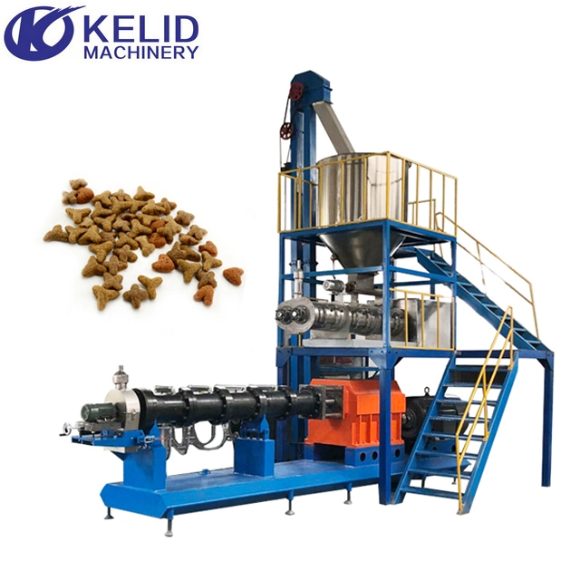 Industrial Automatic Dried Wet Pet Dog Cat Food Making Machine