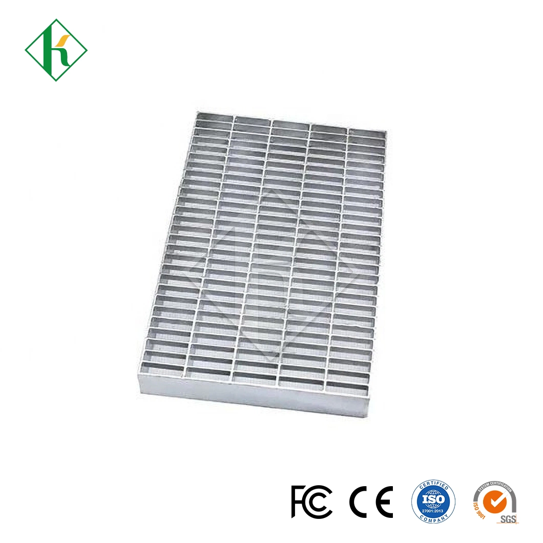 Kaiheng Steel Bar Grating Manufacturer Galvanized Trench Cover China Galvanized Trench Drain Steel Grating