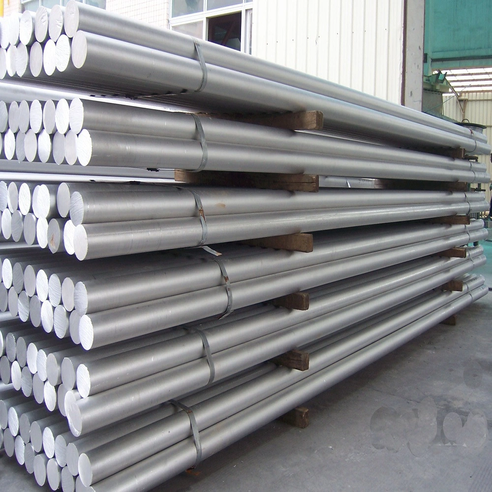 La norma ASTM 1060 2A12 2024 3003 4A01 6026 6061 5083 5A05, 7075 La fundición de aleación de extrusión de barra de aluminio anodizado de vástago Cuadrado redondeado