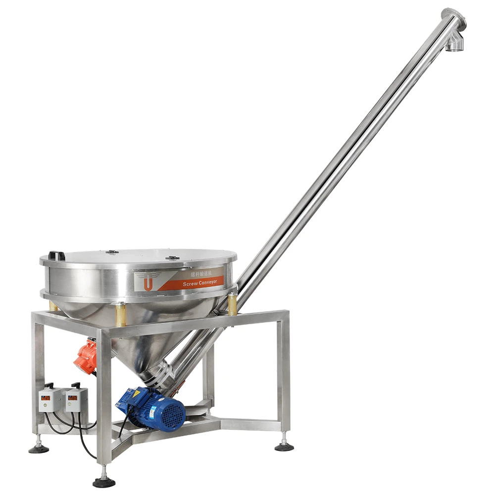 Ls-Gx-100/200 OEM/ODM Round Type Stainless Steel 304 Auto Powder Filler and Auger Feeder Packaging System Without Scale