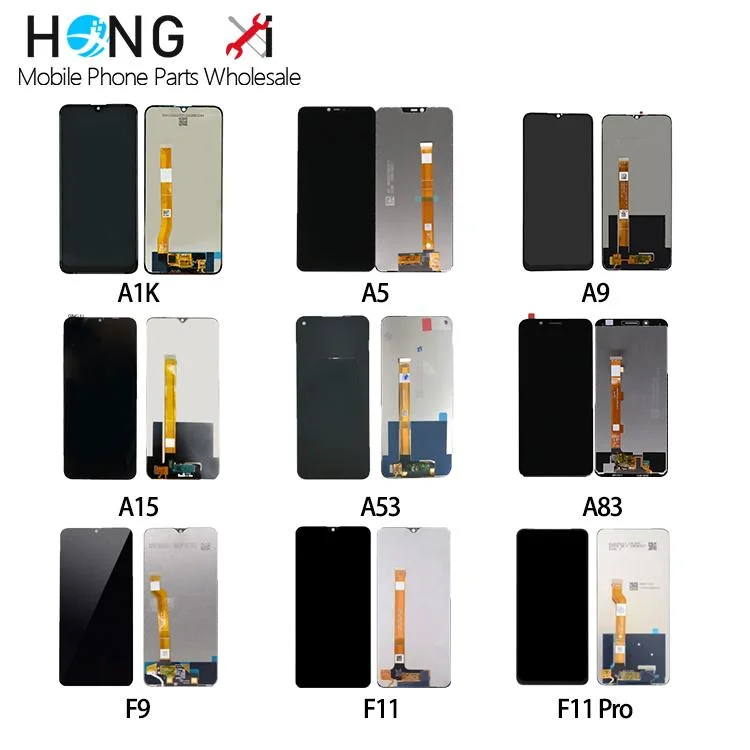 Original Mobile Phone LCD for Oppo Realme A3s A5s A1K A15 A37 A93 A54 A57 A16 A9 A52 A5 C3 C11 C25 Display for Reno 3 4 5 6 7 F5 F9 F11 F15 F17 F19 PRO Screen