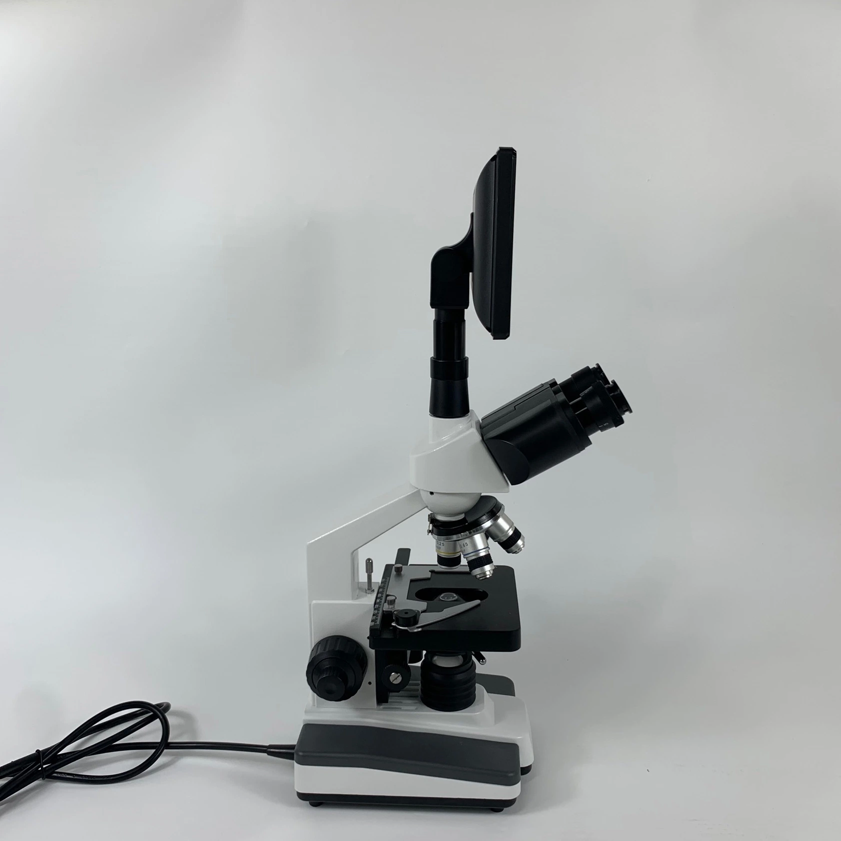 الصين Trinocular Head Microscope مع شاشة xsp-200sm الشركة المصنعة بالجملة
