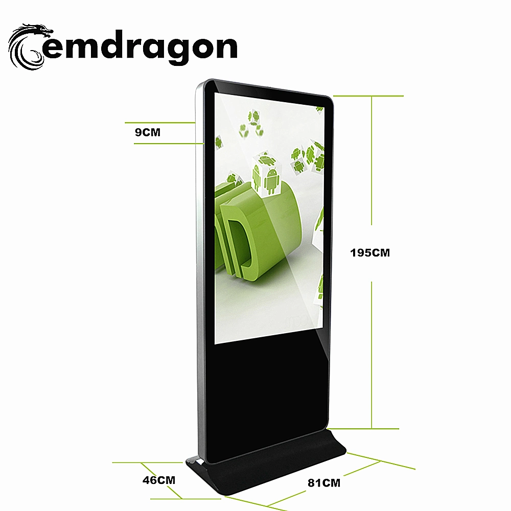 ODM Ad Display 42 Inch Floor Stand Displayad Display 3G Advertising LED Display Screen Video LCD Digital Signage