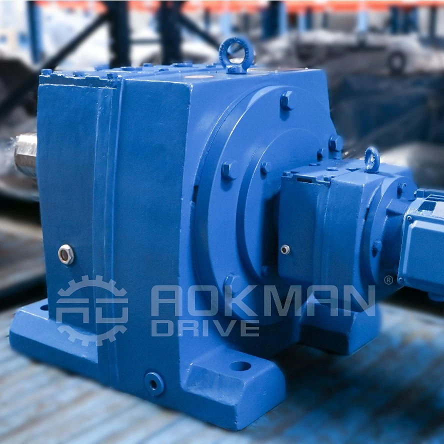 High Efficiency Gearbox R Series Helical Coaxial Reductor