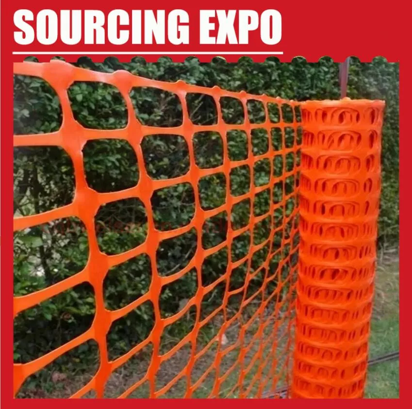 HDPE Naranja plástico Seguridad Red Fence para la Advertencia esquí