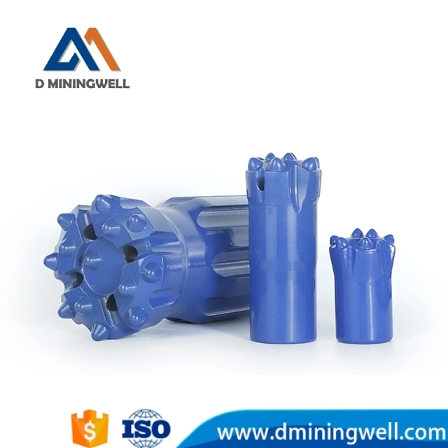 D Miningwell Normal Tungsten Carbide Hammer Drill Bit Tungsten Carbide Drill Bit for Drilling 45mm R32 Threaded Button Drill Bit